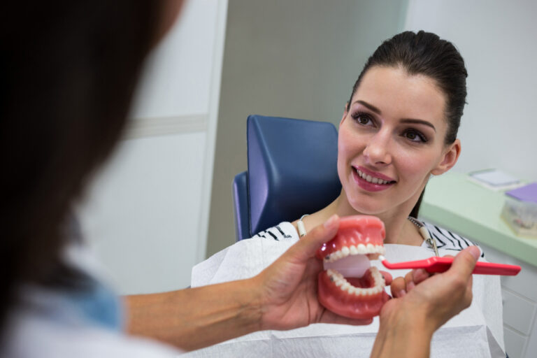 “Infographic showing different types of dental fillings including amalgam, composite, and ceramic.”